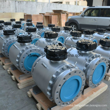 API 6D Flanged Forged Steel Fixed Ball Valve